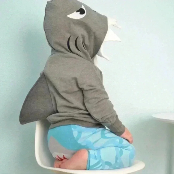 Doodle Pants Shark 3D Hoodie Toddler size 18 Months - Picture 6 of 7